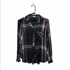 Flannel Button Down Shirt